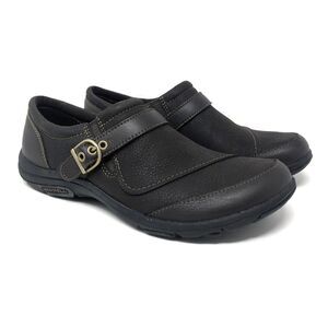 Merrell Dassie Buckle Shoes Womens Sz 8.5 Espresso Brown Trail Hiking Comfort